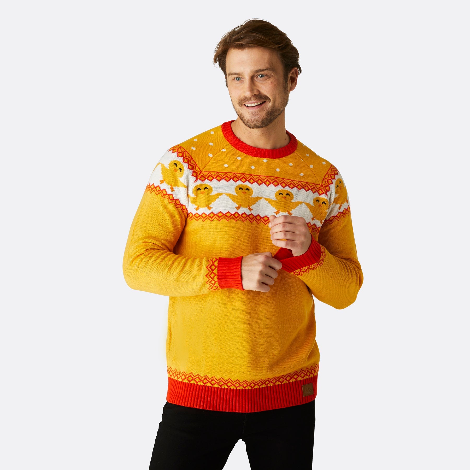 Mens Yellow Easter Sweater - Europe's largest selection